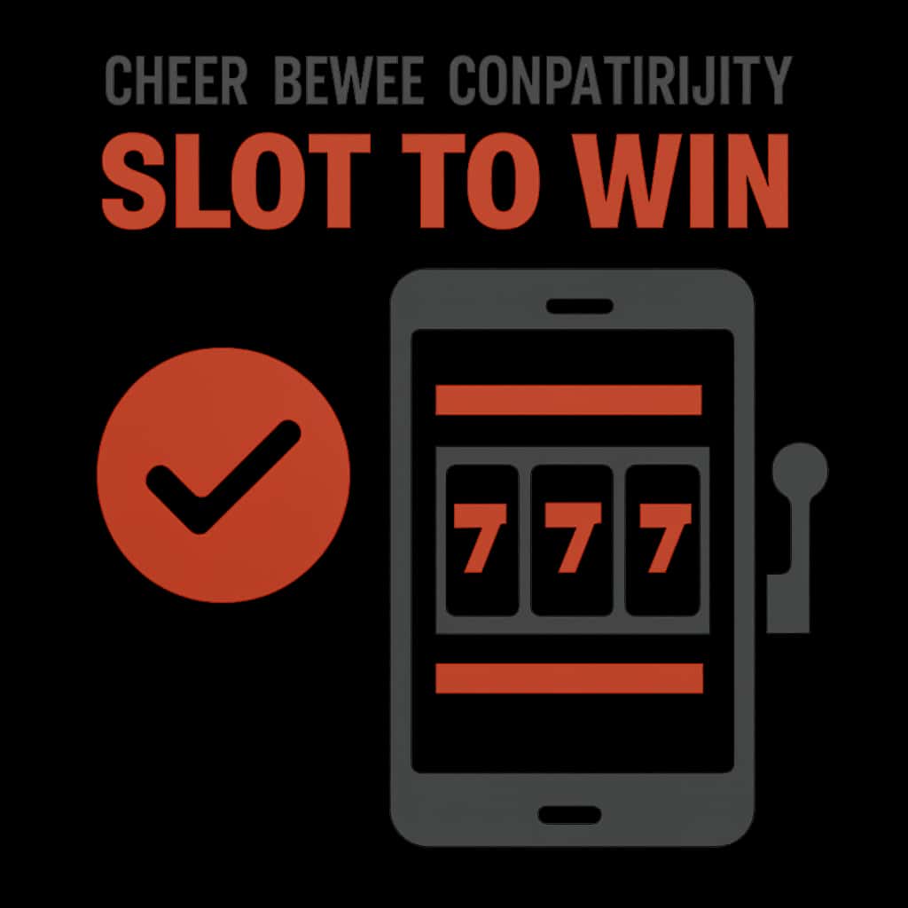 Illustration detailing steps for checking device compatibility for Slot To Win.