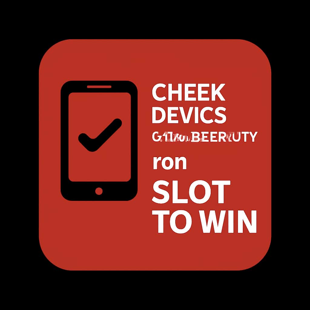 An icon representing compatibility check for Slot To Win.