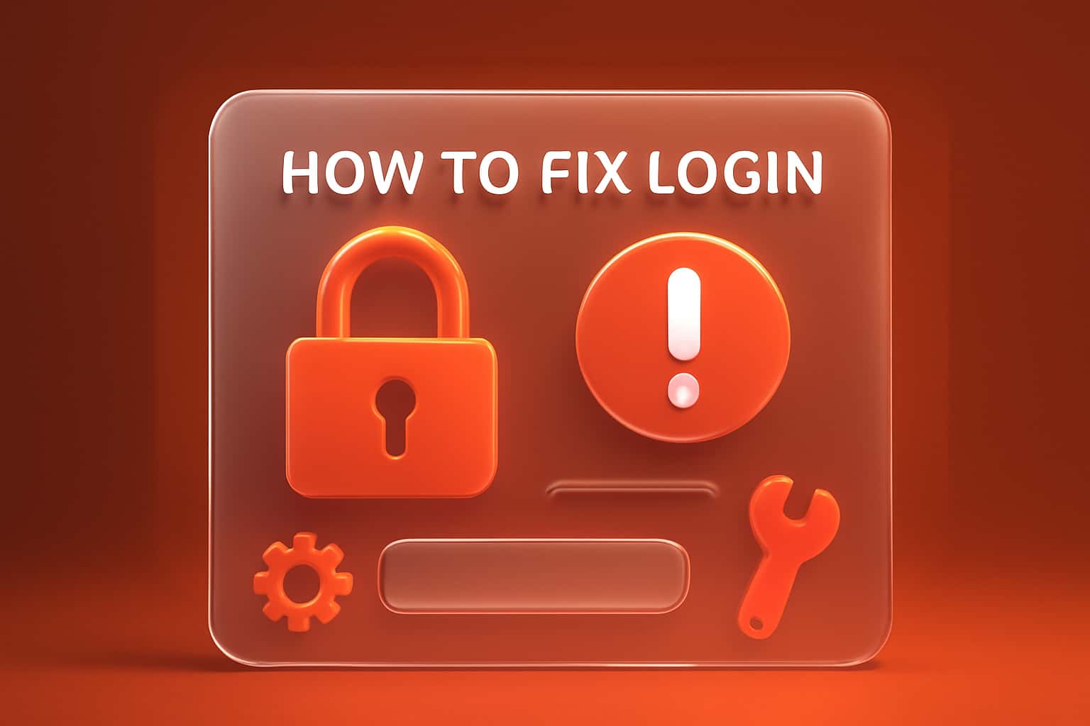 Informational graphic about fixing login issues for Slot To Win.