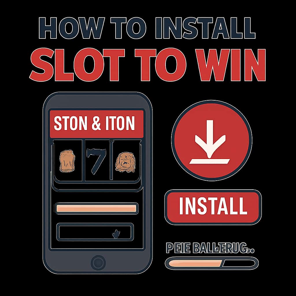 Diagram illustrating the installation process for Slot To Win.