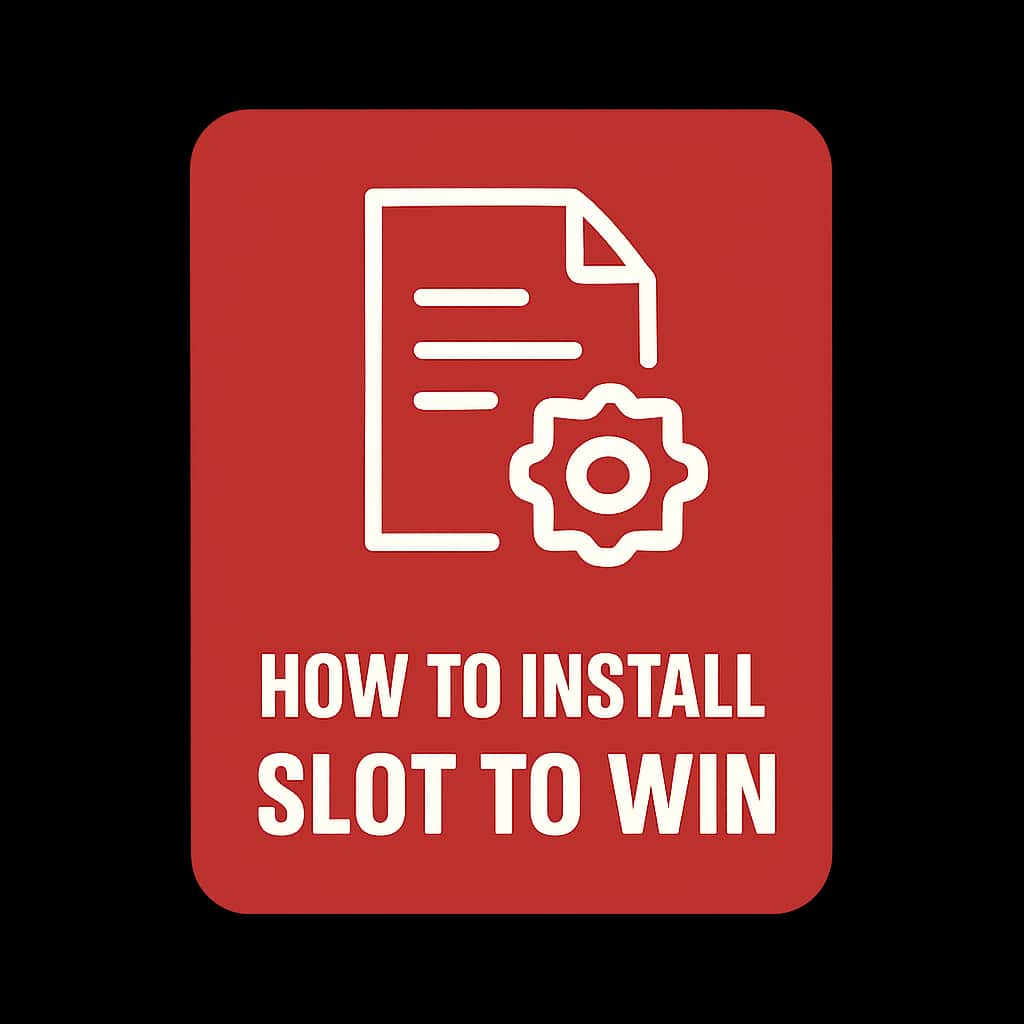 Icon representing the installation guide for Slot To Win.