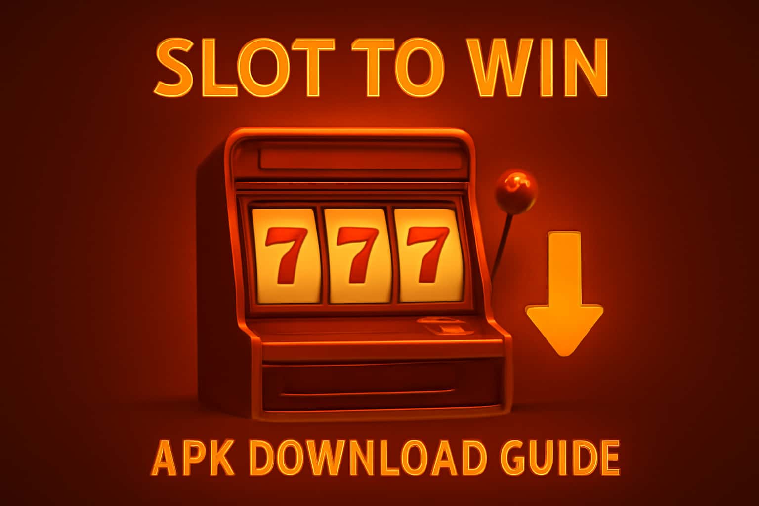 An informative visual about the Slot To Win APK Download Guide.