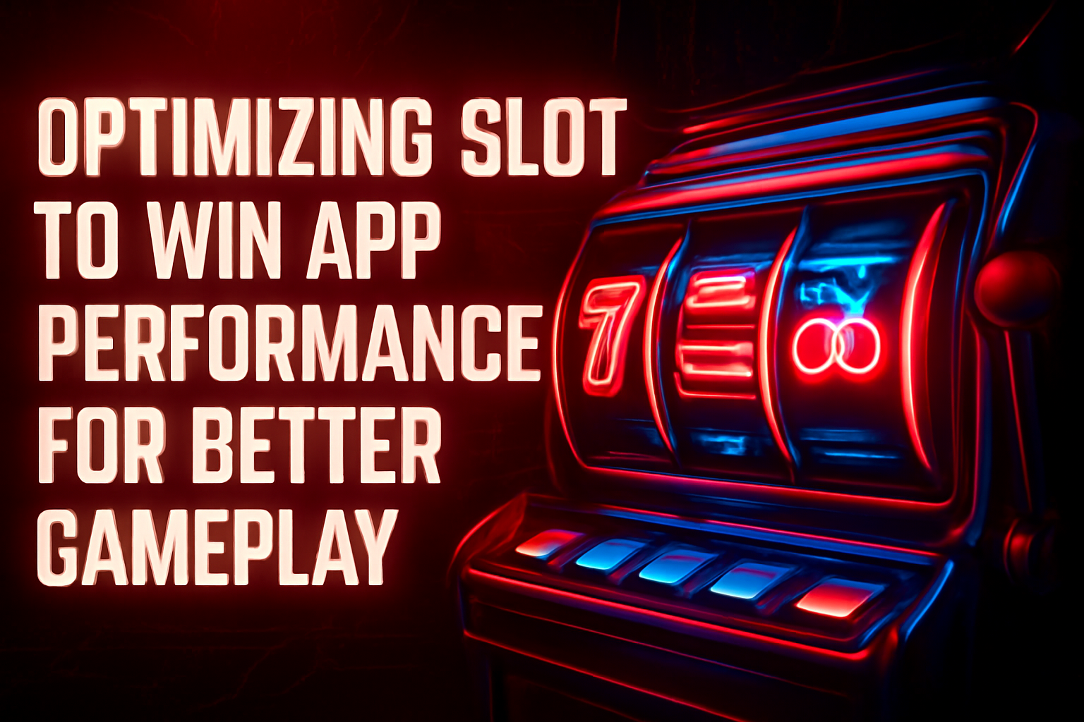 Information scene on updating the Slot To Win application.