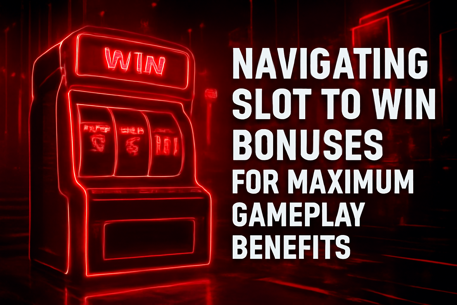 Information scene on updating the Slot To Win application.