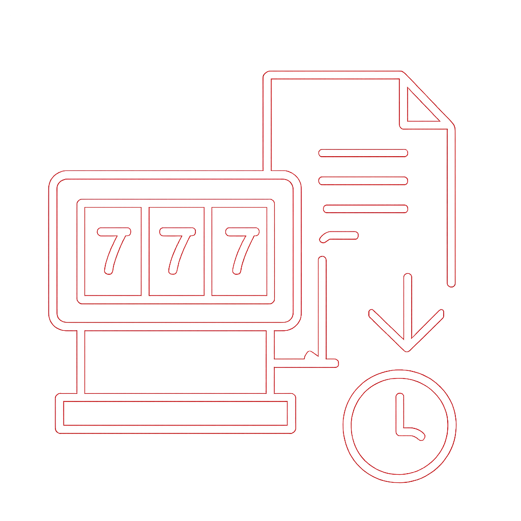 Illustration detailing troubleshooting steps for Slot To Win login.