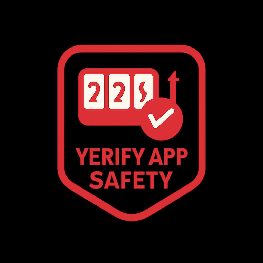 A professional badge representing the safety verification of the Slot To Win app.